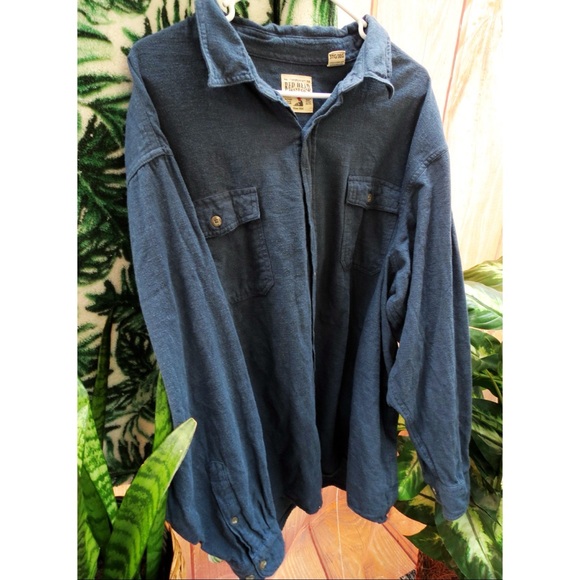 Vintage beachy blue oversized shacket 🌿 - Picture 3 of 6